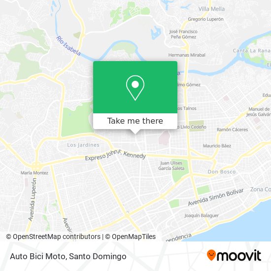 Auto Bici Moto map