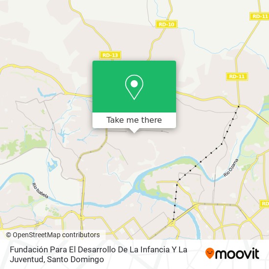 Fundación Para El Desarrollo De La Infancia Y La Juventud map