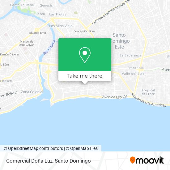 Comercial Doña Luz map