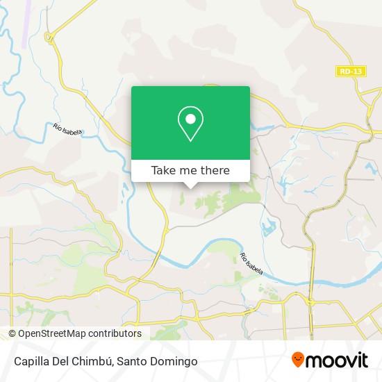 Capilla Del Chimbú map