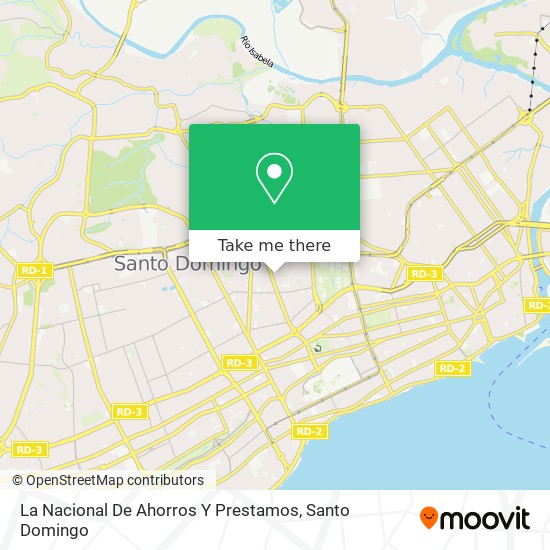 La Nacional De Ahorros Y Prestamos map