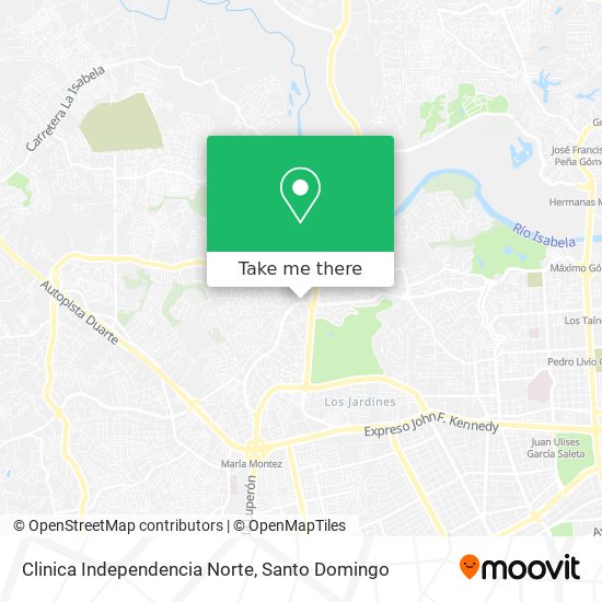 Clinica Independencia Norte map
