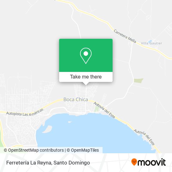 Ferretería La Reyna map