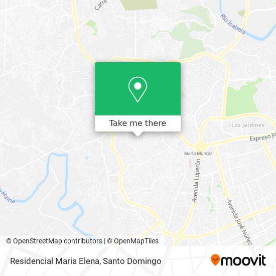 Residencial Maria Elena map