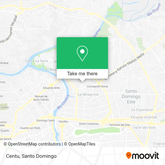 Centu map