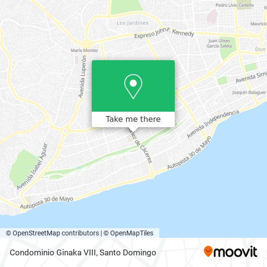 Condominio Ginaka VIII map