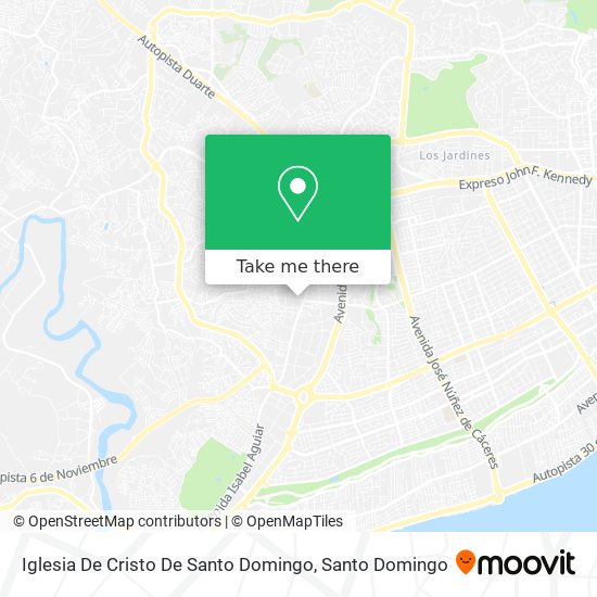 Iglesia De Cristo De Santo Domingo map