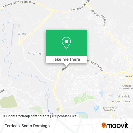 Terdeco map