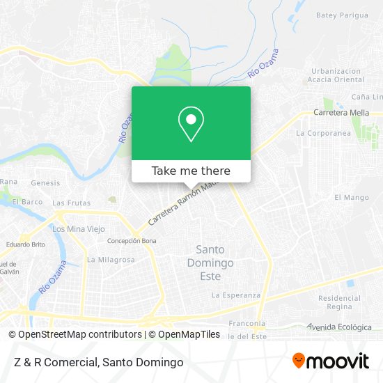 Z & R Comercial map
