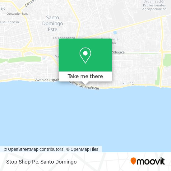 Mapa de Stop Shop Pc