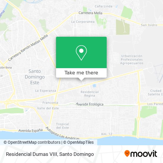 Residencial Dumas VIII map
