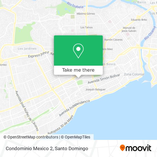 Condominio Mexico 2 map