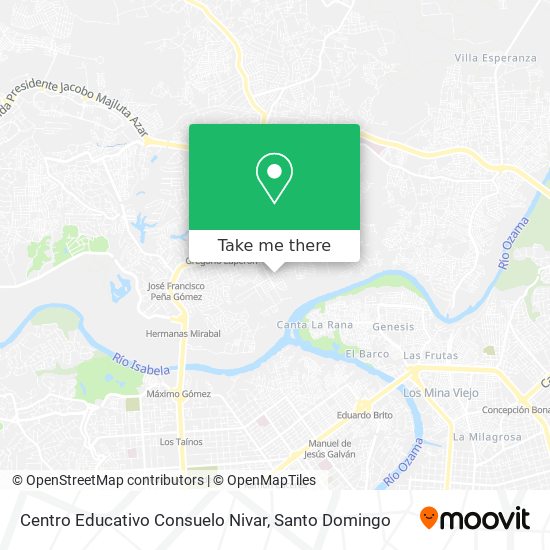 Centro Educativo Consuelo Nivar map