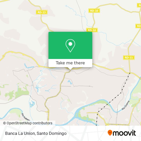 Banca La Uníon map