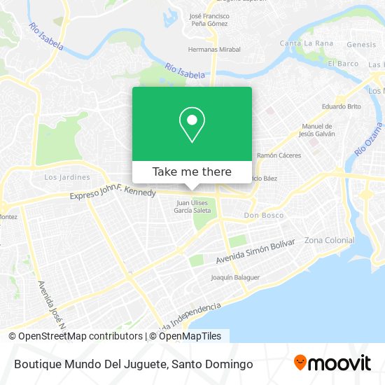 Boutique Mundo Del Juguete map