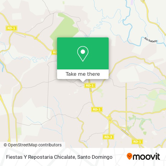 Fiestas Y Repostaria Chicalate map