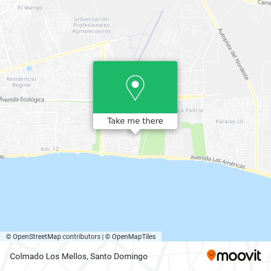 Colmado Los Mellos map