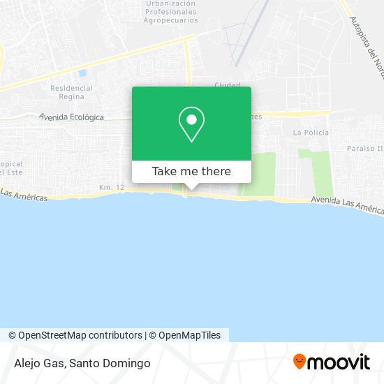 Alejo Gas map