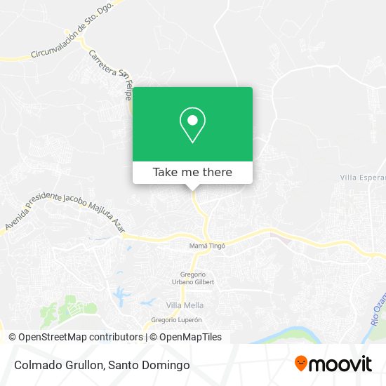 Colmado Grullon map