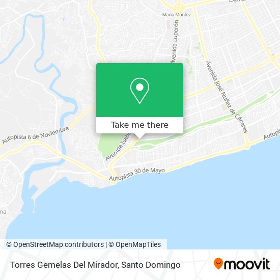 Torres Gemelas Del Mirador map