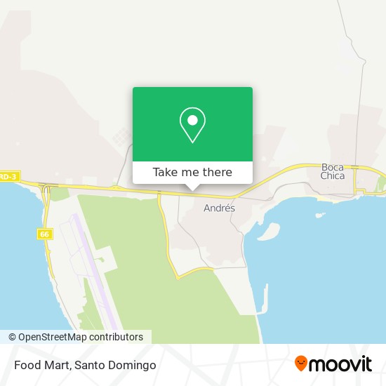 Mapa de Food Mart