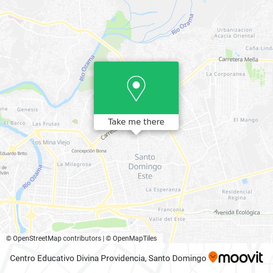 Centro Educativo Divina Providencia map