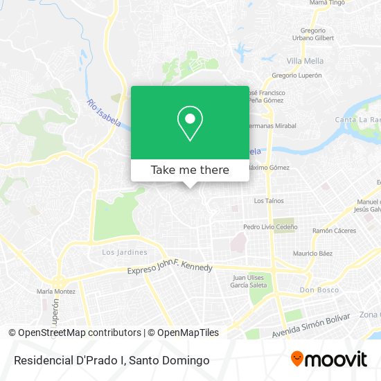 Residencial D'Prado I map