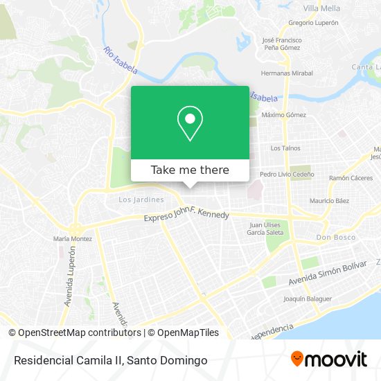 Mapa de Residencial Camila II