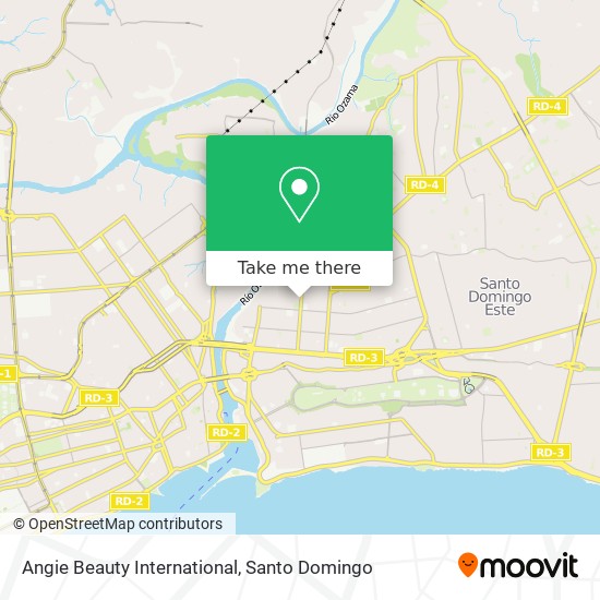 Angie Beauty International map