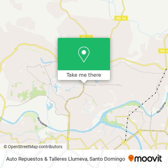 Auto Repuestos & Talleres Llumeva map