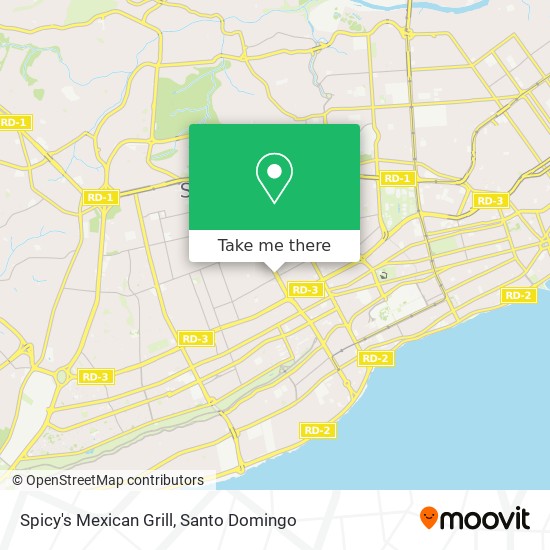 Spicy's Mexican Grill map