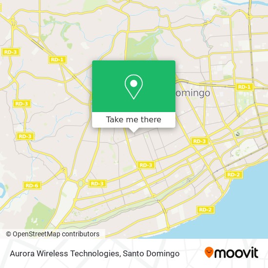 Aurora Wireless Technologies map