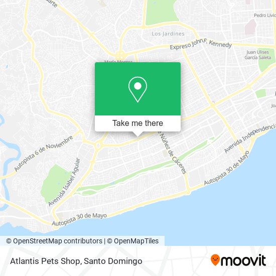 Atlantis Pets Shop map