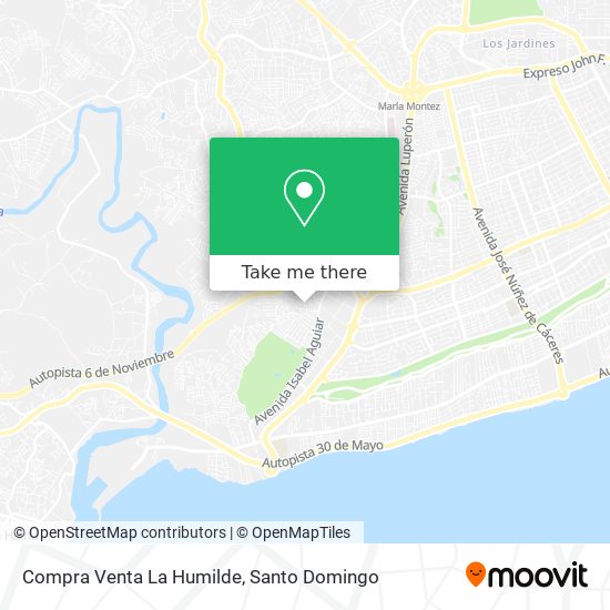 Compra Venta La Humilde map