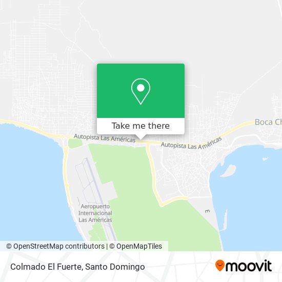 Mapa de Colmado El Fuerte