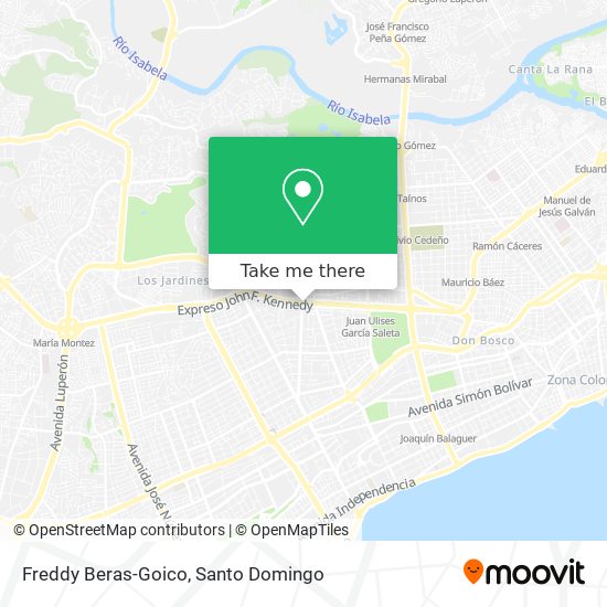 Freddy Beras-Goico map