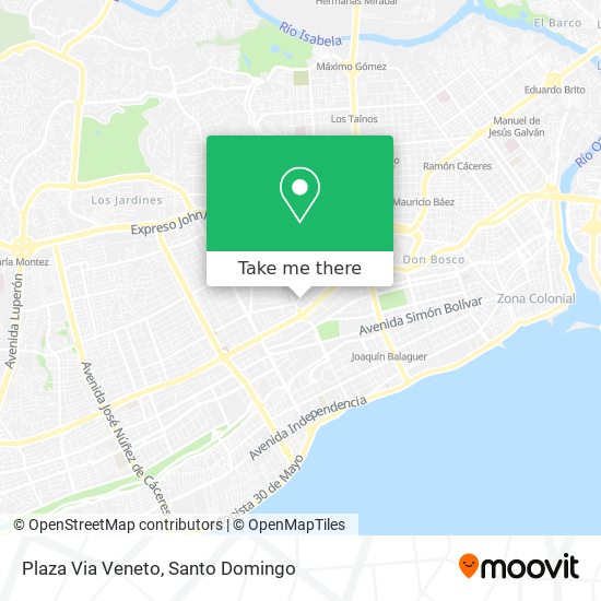 Plaza Via Veneto map