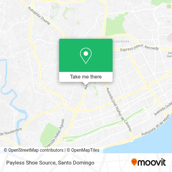 Payless Shoe Source map
