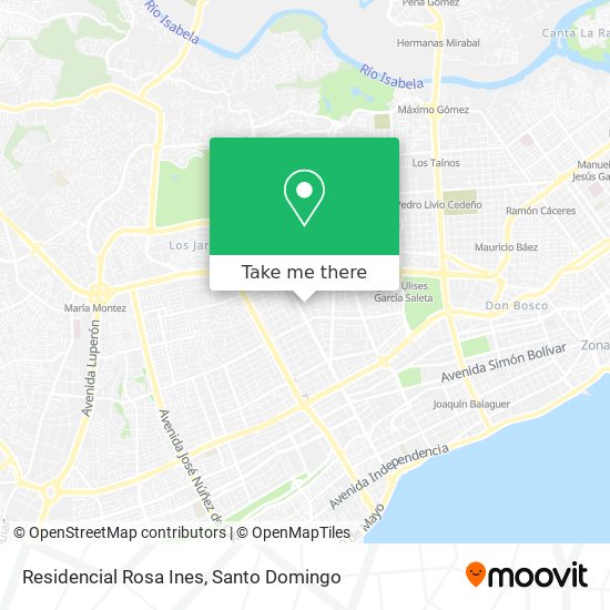 Residencial Rosa Ines map