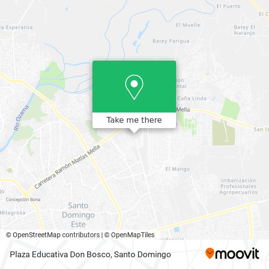 Plaza Educativa Don Bosco map