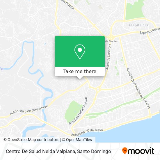 Centro De Salud Nelda Valpiana map