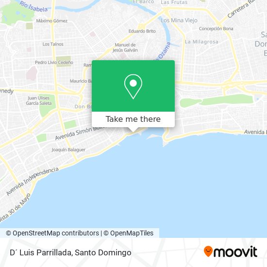 D´ Luis Parrillada map