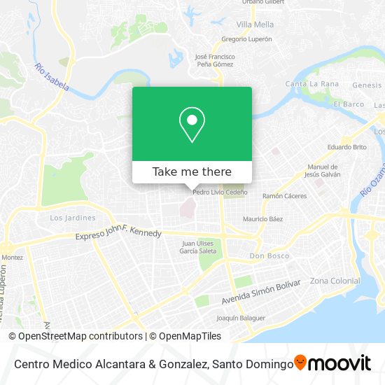 Centro Medico Alcantara & Gonzalez map