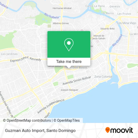 Guzman Auto Import map