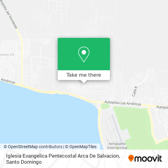Iglesia Evangelica Pentecostal Arca De Salvacion map