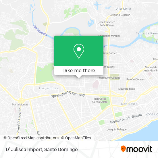 D' Julissa Import map