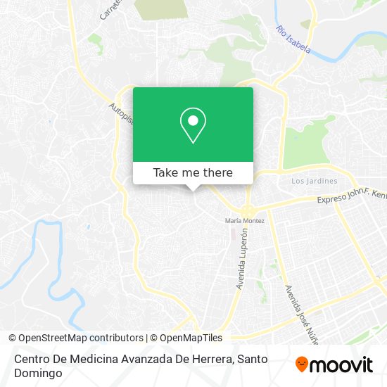 Centro De Medicina Avanzada De Herrera map