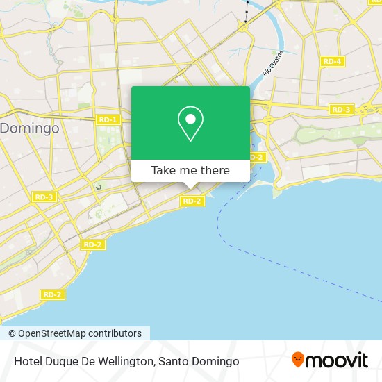 Hotel Duque De Wellington map