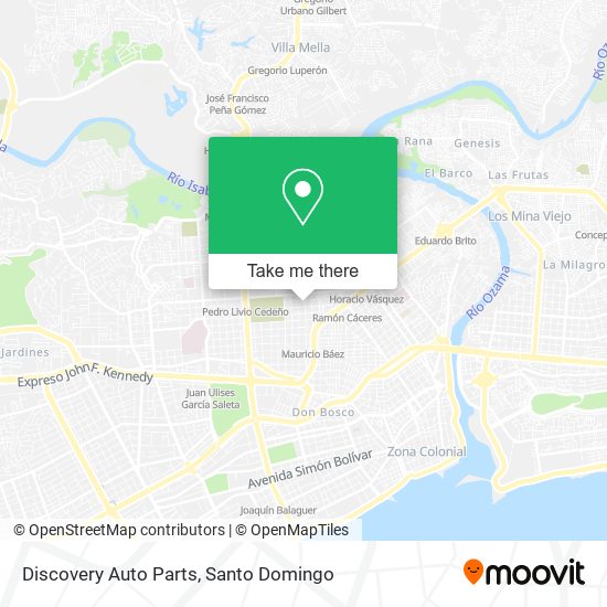 Discovery Auto Parts map