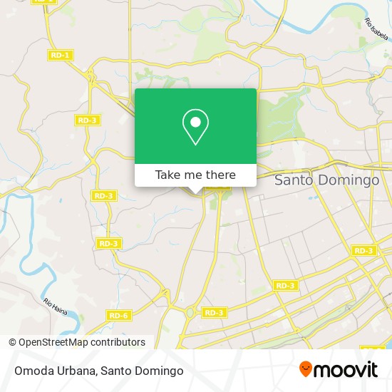 Omoda Urbana map